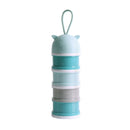 4 Layer  Milk Powder Container Baby PP Sealing Feeding Dispenser 60g Formula Box Kitchen Storage Container