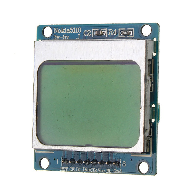 5pcs 5110 LCD Screen Display Module SPI Compatible With 3310 LCD For  Development