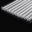 10Pcs 300mm OD 7mm 1.5mm Thick Wall Borosilicate Glass Blowing Tube Lab Tubing