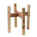 Wood Flower Pot Potted Rack Holder Modern Home Display Plant Stand for Indoors Decorations