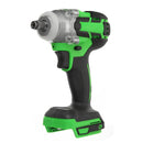 520N.M Torque Brushless Impact Wrench Screwdriver Cordless Rechargable Electric Wrench Driver Tool Stepless Speed Change Switch Adapted to 18V Makita battery