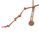 Bohemian Stone Crystal Bangle Healing Bead Pendant Chain Bracelet Jewelry Unisex