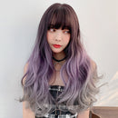 Women Wig Full Wavy Hair Extensions Heat Resistant Synthetic 79