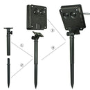 ARILUX 0.7W Solar Powered SMD2835 8 Modes RGB Warm White Waterproof LED Holiday Strip Light DC2V