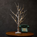 60CM Battery Power Silver Birch LED Tree Lamp Warm White Night Light Festival Christmas Decor Gift