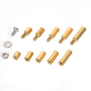 Suleve M3BH6 750Pcs M3 Brass Male-Female Hex Column Standoff Support Spacer Pillar 304 Stainless Steel Bolt And Cross Screw Nut Assortment for PCB Board