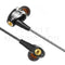 Dual Dynamic Drivers Wired Control Earphone Heavy Bass HIFI 3.5mm Jack In-ear Sport Headset With Mic