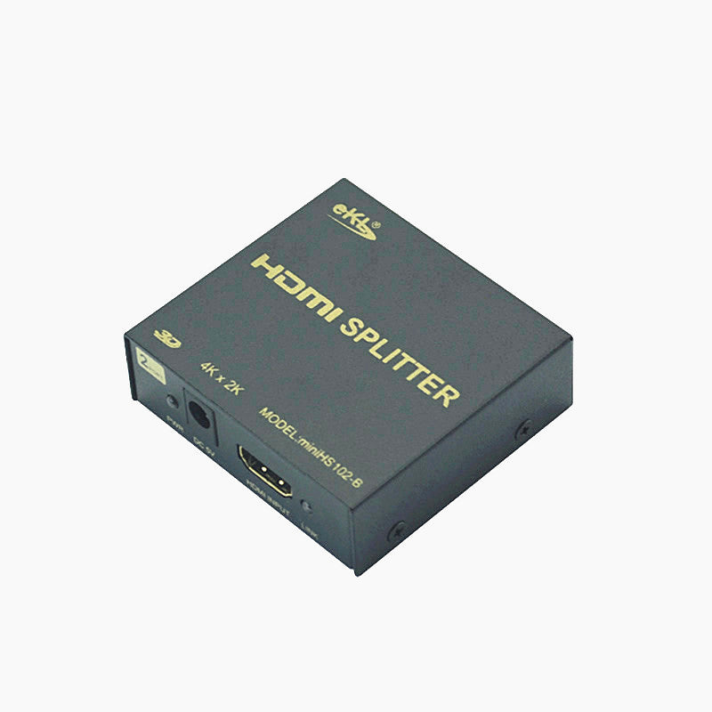 EKL 1 In 2 Out Full HD 3D 4K*2K 1080P Video Hdmi Splitter Adapter for HDTV