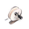 ZANLURE 55CM Yellow EVA Handle Telescopic Fishing Rod Reel Combo Mini Pocket Ice Fishing Rod Set