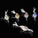 5Pcs 9.7cm Live Target Yearling Fishing Lures Jerkbait Bass Crankbaits Bait Ball