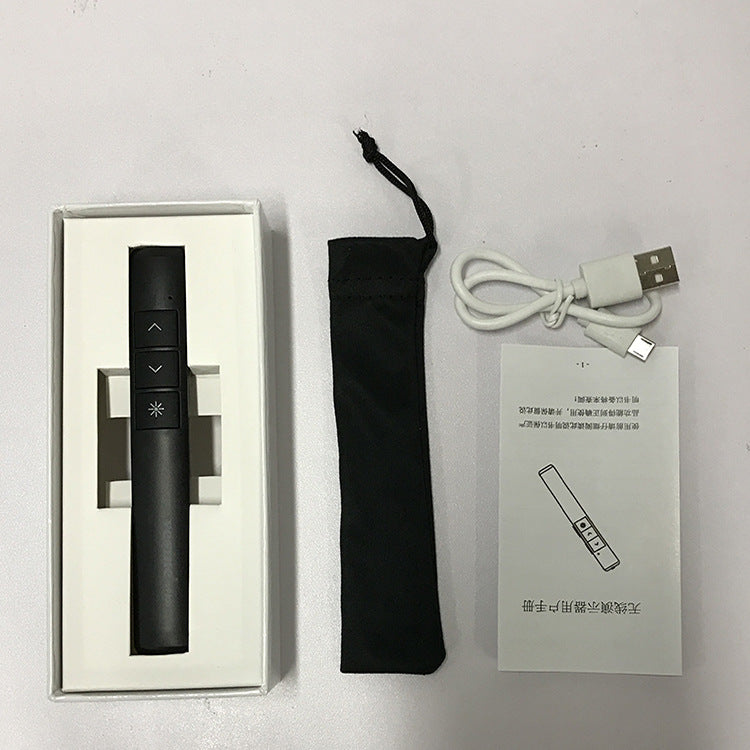 VP300 PPT Teaching Rechargeable Laser Flip Pen Custom Wireless Remote Control Laser Pen