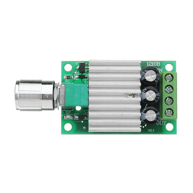 5pcs DC 12V To 24V 10A High Power PWM DC Motor Speed Controller Regulate Speed Temperature