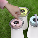 USB Charging Waterproof Outdoor Fishing Silicone Lantern Night Light LED Energy-Saving Lamp With Compass