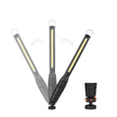 360 Magnetic COB LED Work Light Dimming Spiral Switch Non-Polar Revolving Batter Indicator