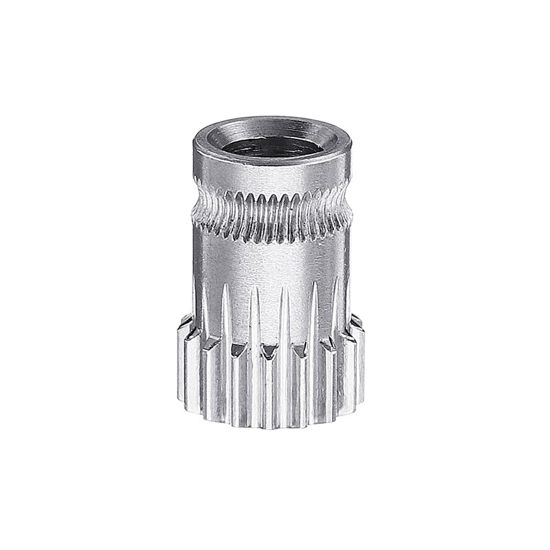 Stainless Steel Two-way Driver Feeding Wheel Gear Extruder For 1.75mm Filament 3D Printer Part