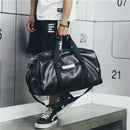 Outdoor Sports Gym Duffel Shoulder Bag Travel Luggage Handbag Shoe Storage Pouch Organizer