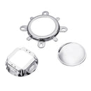 DC12V 20-60W Aluminium LED Heat Sink Cooling Fan 60 120 44mm Lens + Reflector Brack+ Fixed Bracket