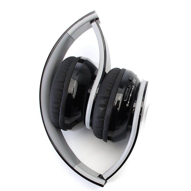 Wireless bluetooth Stereo Foldable Over Ear Headphone with Receiver for Samsung Xiaomi Huawei