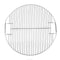 44.5cm Round BBQ Grill Grate Charcoal BBQ Grill Pan Replacement Metal Cooking Barbecue Mesh Frame