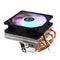 4Pin CPU Cooler 4 Heatpipe LED RGB Cooling Fan For LGA 775 1155 1156 1150 1366 AMD