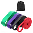 Fitness Yoga Resistance Bands Power Rubber Band Sports Elastic Belt Exercise Tools