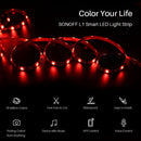 SONOFF L1 Dimmable IP65 2M 5M Smart WiFi RGB LED Strip Light Kit Work With Amazon Alexa Google Home