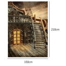 5X7FT Pirate Ship Photography Backdrop Studio Ancient Photo Background Props