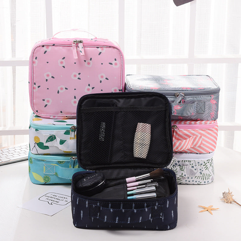 Fresh Style Portable Cosmetic Bag Travel Waterproof Wash Bag