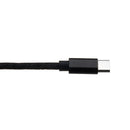 2M 2.4A Type C Fast Charging Denim Braided Data Cable For Smartphone Tablet