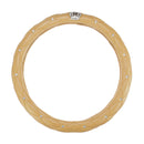 38 cm Diameter PU Leather Diamond Crystal Crown Styling Car Steering Wheel Covers
