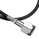 36 Inch External CGA320 Tank Direct Adapter Hose Kit for CO2 SodaStream Soda Club