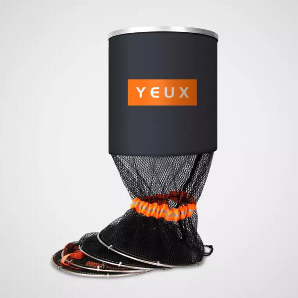YEUX Folding Fishing Net Fluorescence Fish Care Creel Tackle 33x200cm Fishing Bucket  From XIAOMI YOUPIN