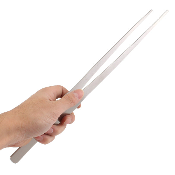 Aquarium Tools Fish Tank Water Live Plant Curved Straight Tweezers 27/38/48CM