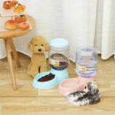 3.8L Automatic Pet Feeder Food Feeder Dog Cat Water Dispenser Drink Bowl