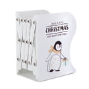 Telescopic Folding Book Stand Bookends Bookshelf Office Cartoon Animal Squirrel Penguin Cat Dog Patterns Book Folder Students Storage Stationery