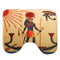Waterproof Egyptian Style Shower Curtains With 12pcs Hooks Bathroom Toilet Rug Mat Set