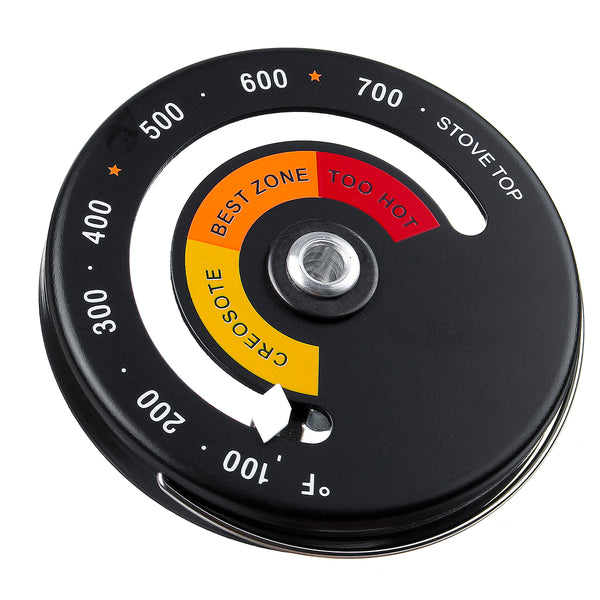 500 900 Heat Temperature Gauge Thermometer For Log Burning Fireplace Stove Fan