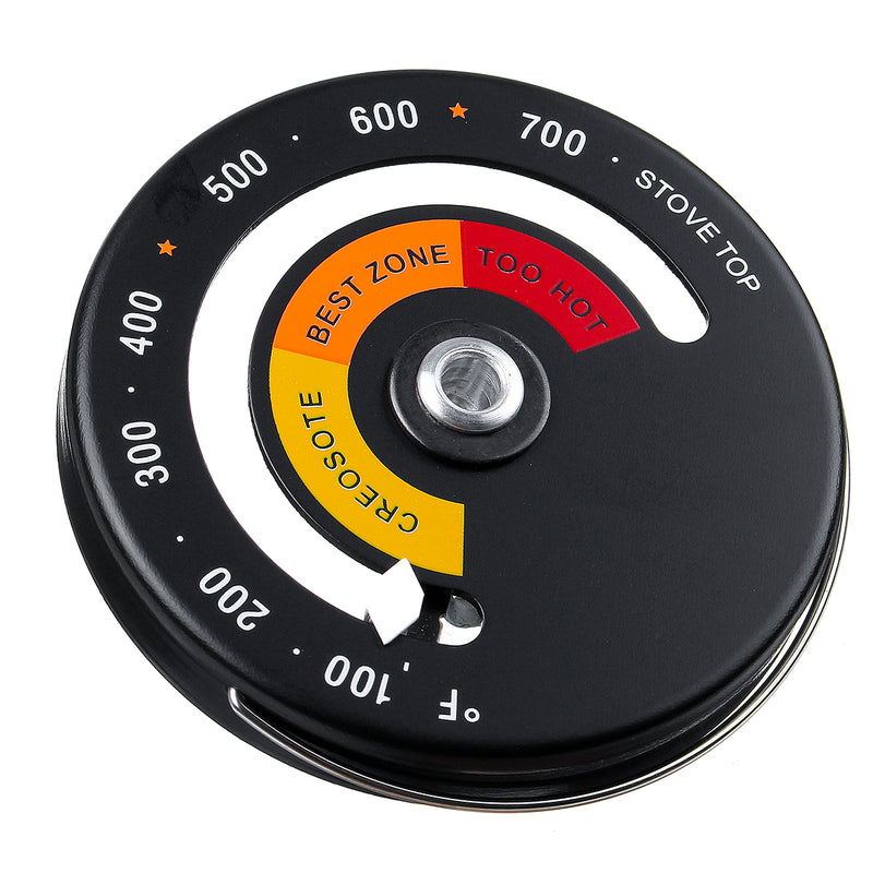 500 900 Heat Temperature Gauge Thermometer For Log Burning Fireplace Stove Fan