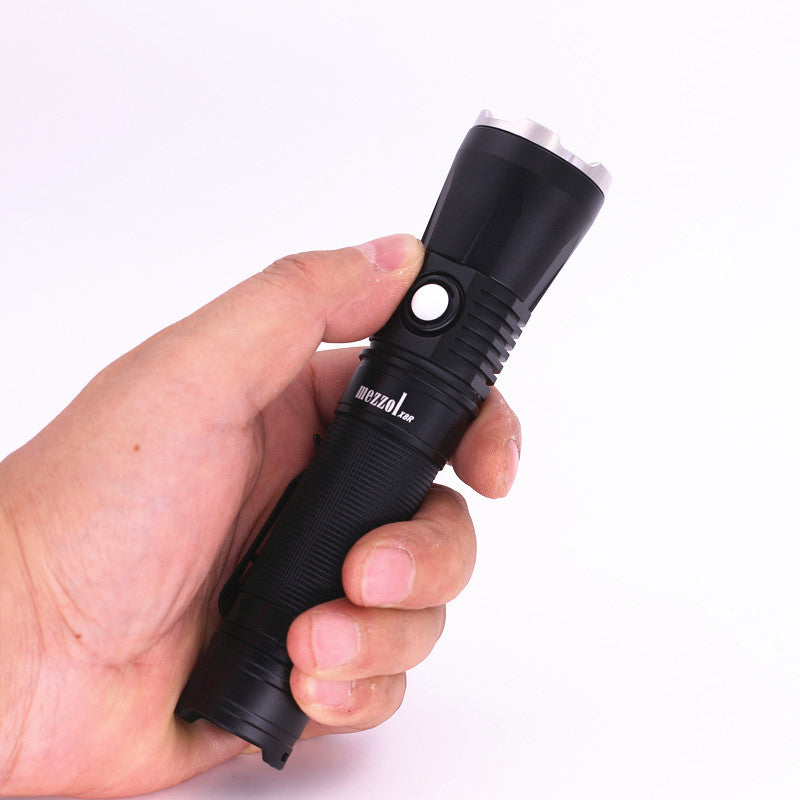 Mezzol X8R-C XPH35 1600 Lumen USB Rechargeable Flashlight 18650/21700 Flashlight