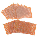 50pcs Universal PCB Board 5x7cm 2.54mm Hole Pitch DIY Prototype Paper Printed Circuit Board Panel Single Sided Board
