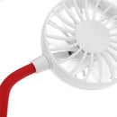 Hanging USB Rechargeable Dual Fan Mini Air Cooler Personal Fan Hands-Free Neck Band Summer Fan Portable