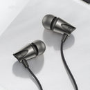 KUULAA 3.5mm Wired Control Deep Bass Earphone Sports In-ear Headphones for iPhone Xiaomi Huawei