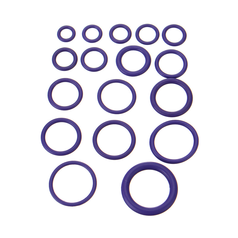270pcs 18 Sizes Rubber Ring Hydraulic Nitrile Seals Purple Rubber O Ring Assortment Kit