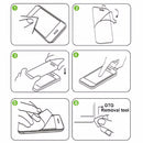 ENKAY 0.26mm Front + Back 9H Hardness 2.5D Explosion Proof Tempered Glass Protectors For iPhone 6/6S