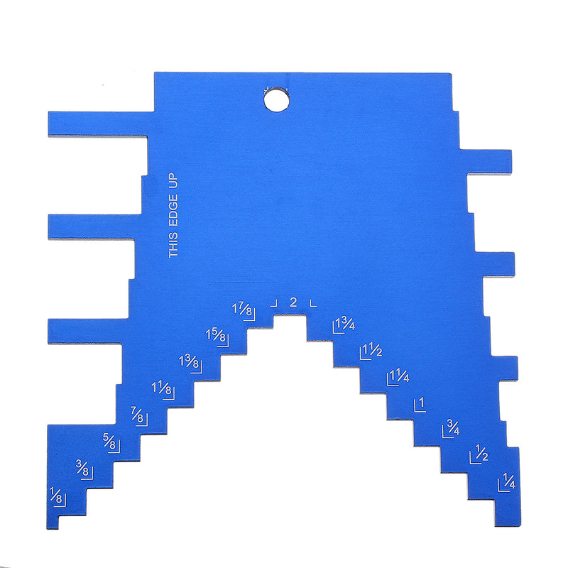 2 In 1 Woodworking Precision Router Table Saw Gauge Set Up Aluminum Alloy Step Depth Gauge for Table Saw Router Table