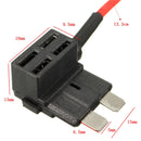 2pcs DC12V Fuse Holder Circuit Box Blade Standard Motorcycle Car ACU Without Fuses