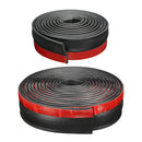 3m/5m/5.5m Garage Door Seal Bottom Rubber Weatherproof Weather Door Window Sealing Strip Protector