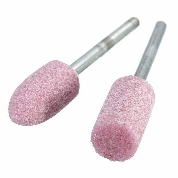 10Pcs Polishing Grinding Wheel Conical/Cylindrical Mixed Small Grinding Head