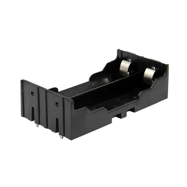 DIY 2-Slot 18650 Battery Holder With Pins