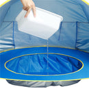 Portable Baby Children Beach Pop Up Play Tent Anti-UV Sunshade Shelter With Water Pool
